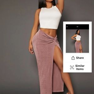 Skirt and top